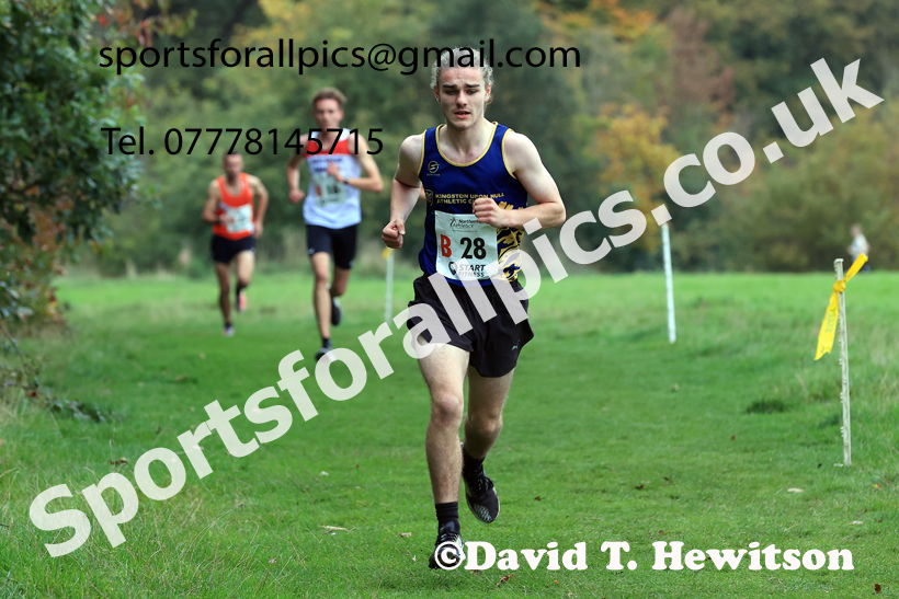 Senior Mens relay, 2025 Northern Cross Country Relays, Graves Park, Sheffield. Photo: David T. Hewitson/Sports for All Pics